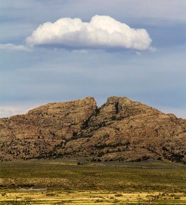 Split Rock near South Pass.